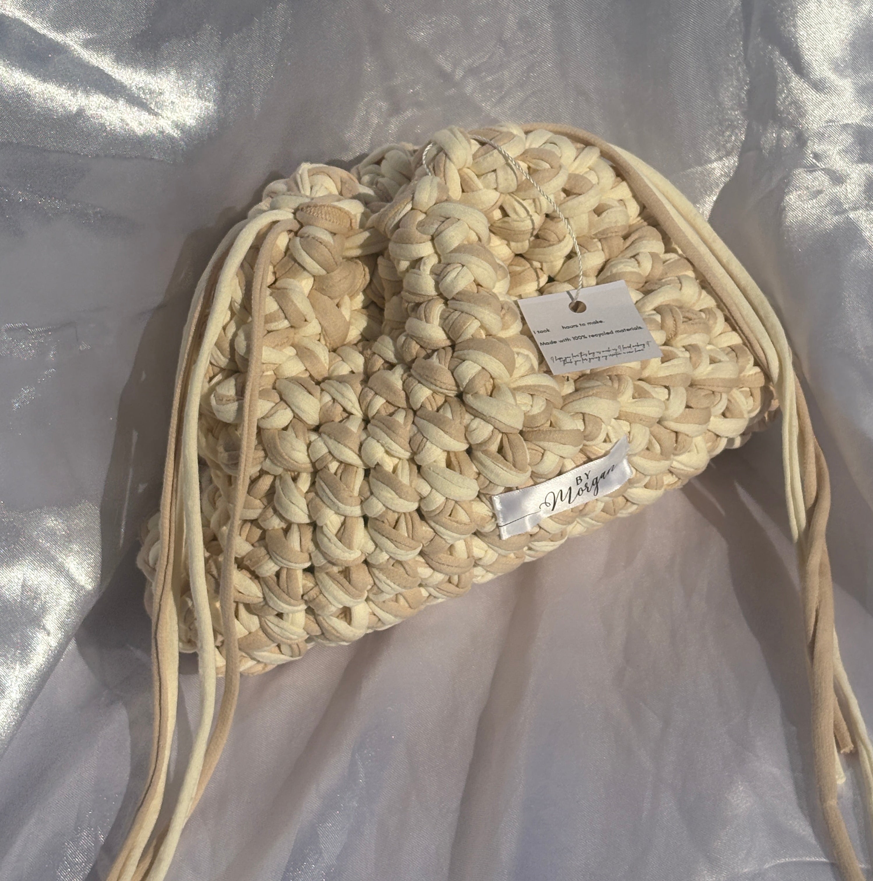 'Nova' Clutch Bag - Vanilla