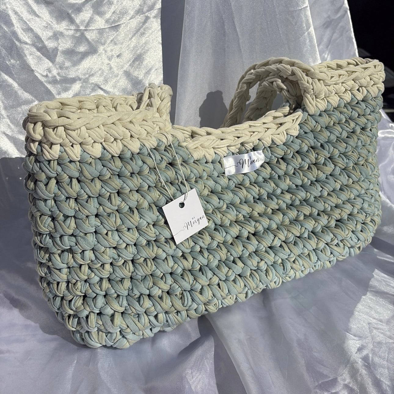'Tote' Bag - Ocean mist