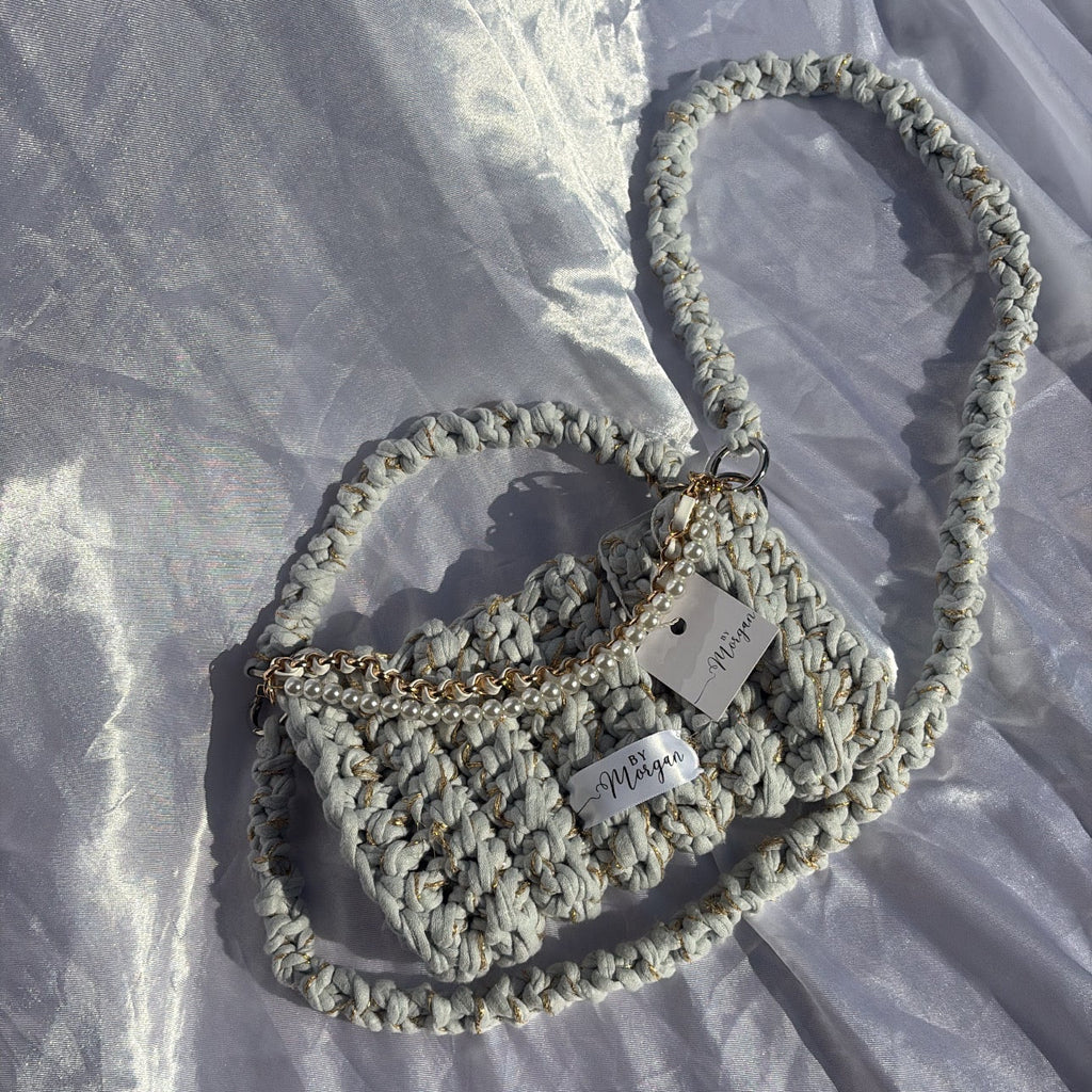 'Yara' Bag - Silver Luxe