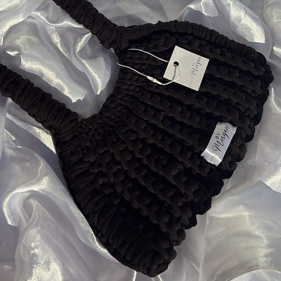 'Lulu' Bag - Black Ink